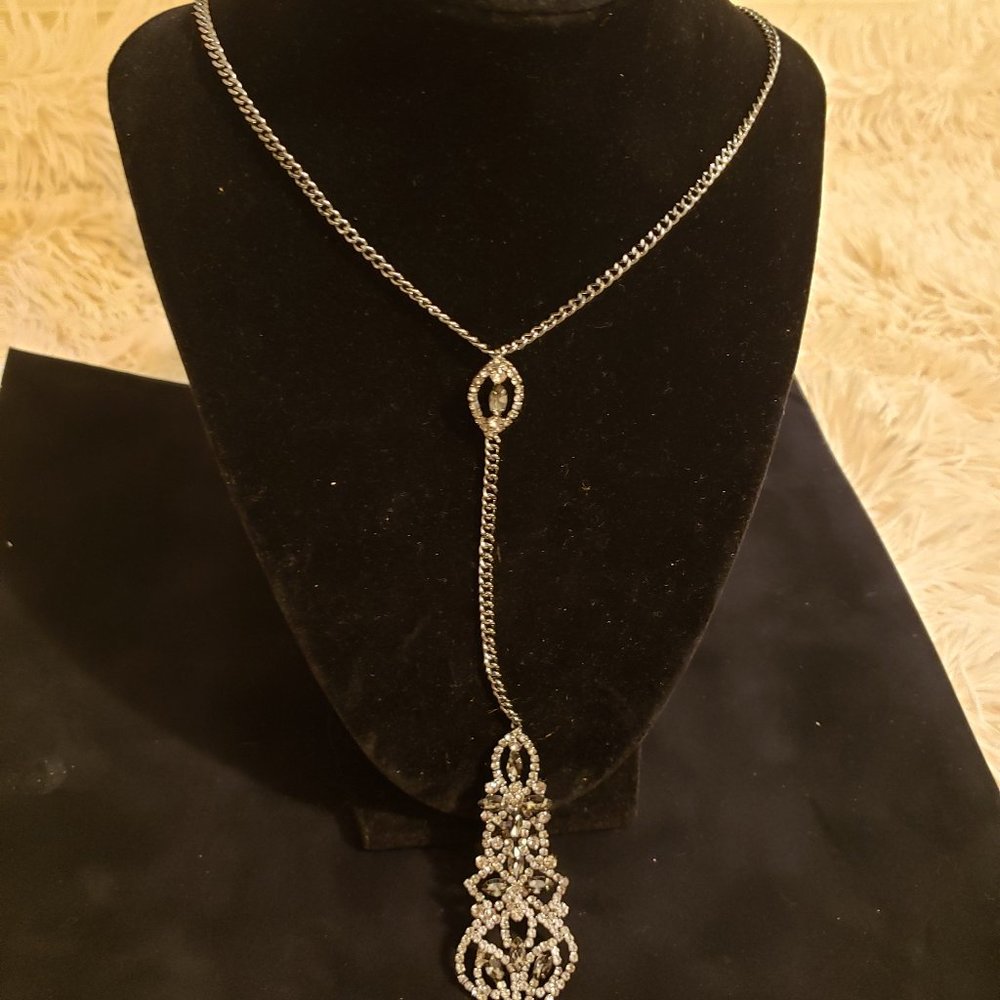 Double Pendant Necklace